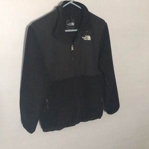 Boys Black North Face Coat. Size XL 18/20